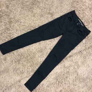 Black hi rise jegging